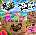 50 Assorted Beaches Roadies bundle with optional 5g creatine per Roadie