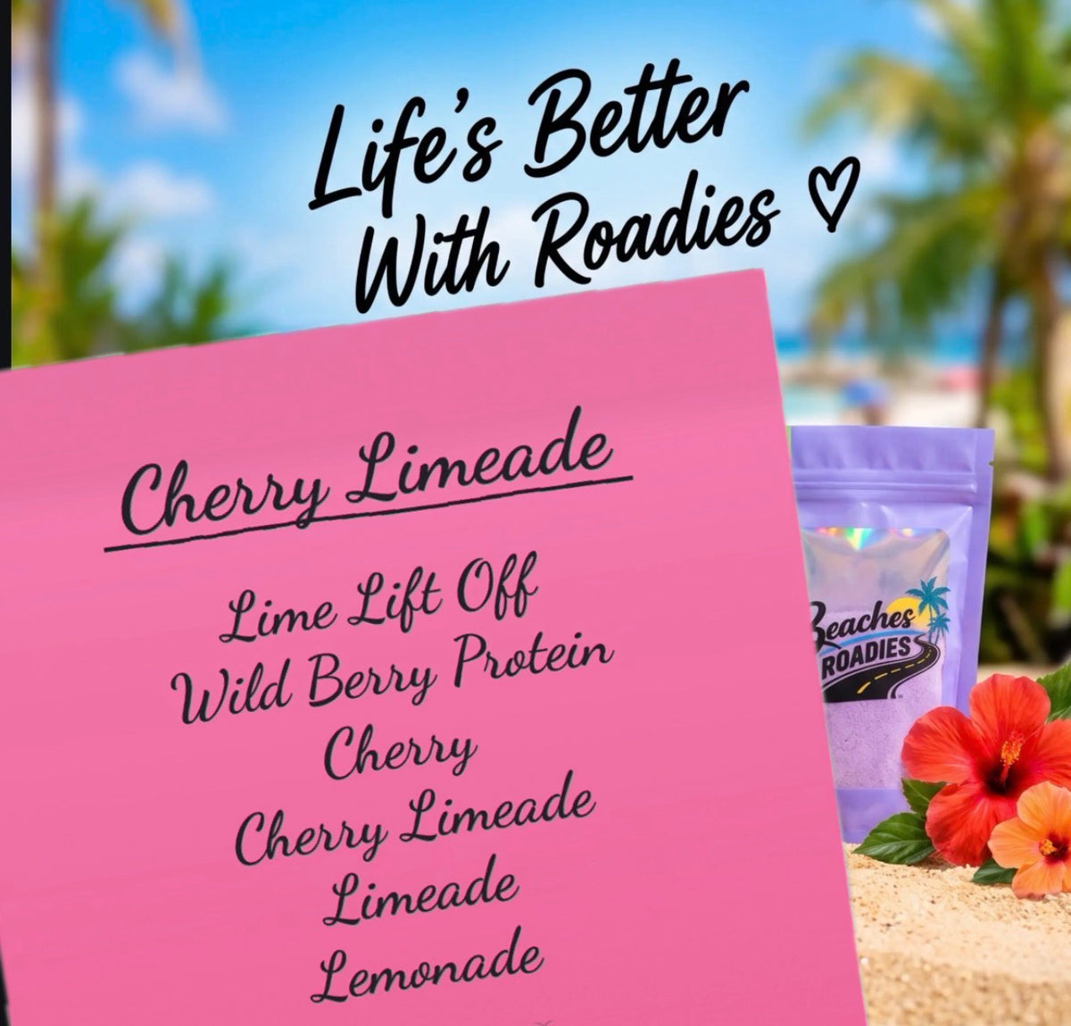 Beaches Roadies Cherry Limeade