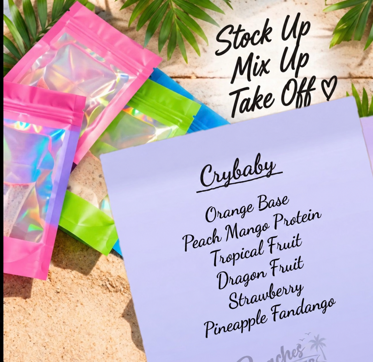 Beaches Roadies Crybaby ingredient list