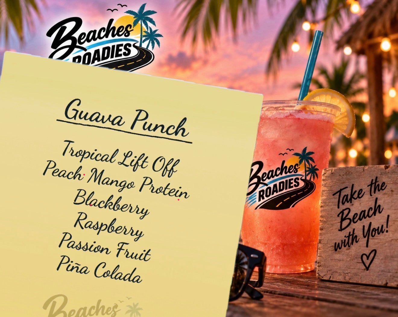 Beaches Roadies Guava Punch