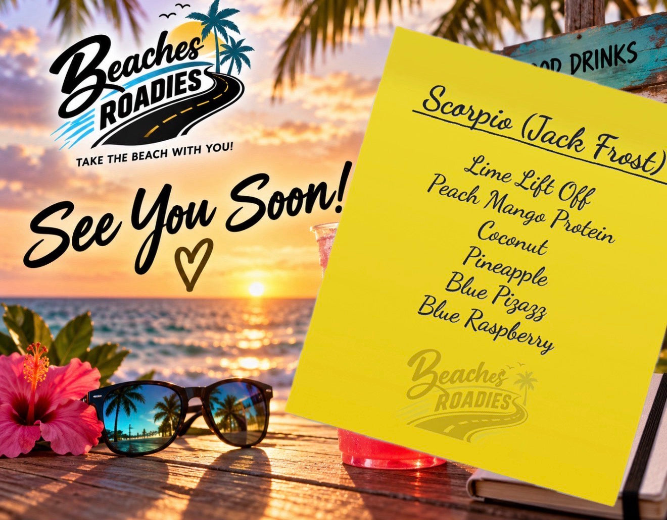 Beaches Roadies Scorpio Jack Frost